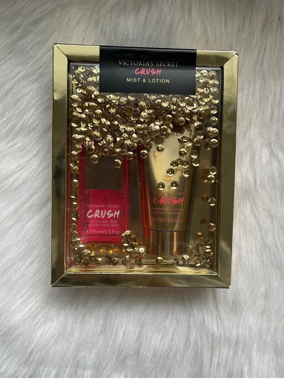 VICTORIA'S SECRET CRUSH MIST AND LOTION GIFT SET FRAGRANCE & LOTION BRAND NEW